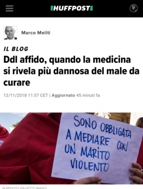Huffingtonpost.it - DDL quando la medicina è più dannosa del male da curare - Associazione Italiana