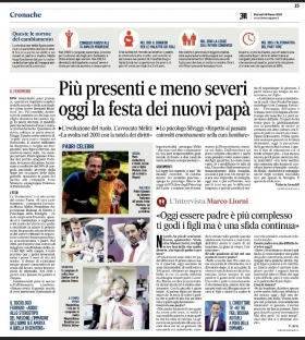 Il Messaggero - un commento dell'Avv. Marco Meliti per la festa del papà - Associazione Italiana 