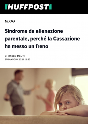 Huffingtonpost-il commento dell'Avv. Meliti sul tema dell'alienazione parentale - Associazione Italiana 