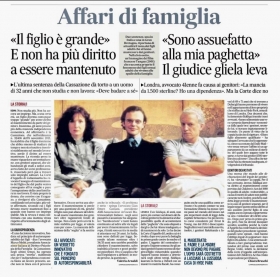 Il Messaggero - il mantenimento dei figli maggiorenni - Avv. Marco Meliti - Associazione Italiana 