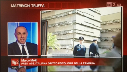 TG 2 INSIEME - Matrimoni combinati -DPF Avv. Marco Meliti - Associazione Italiana 