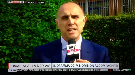 SKY Tg24 - I minori stranieri non accompagnati - Avv. Marco Meliti - Associazione Italiana 