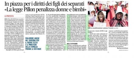 Il Messaggero - DDL Pillon - Avv. Marco Meliti - Associazione Italiana