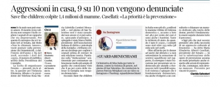 Il Corriere della Sera-Convegno Non lo chiamate amore - Avv. Marco Meliti - Associazione Italiana 